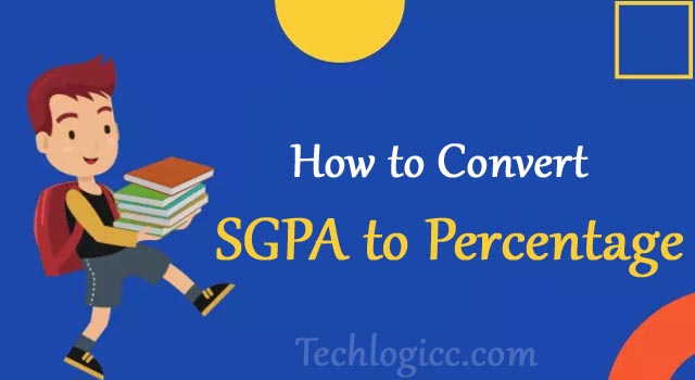 SGPA to Percentage